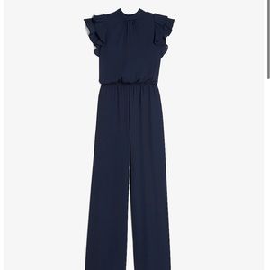 Express navy jumpsuit